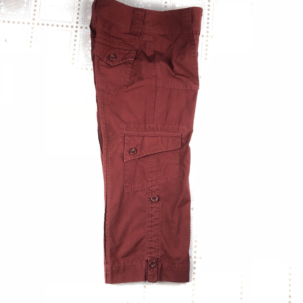 CABI 340 Capri Cropped Pants 6 Embroidered b1001 - Picture 6 of 8